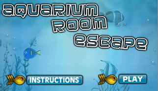 Gli Acquari - Aquarium Room: punta e clicca, fuga da una stanza, acquario, animali, pesci