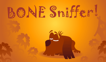 Il Cane e il suo Osso - Bone Sniffer: punta e clicca, animali, cani