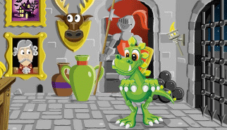 Chewie's Quest - Castle Adventure: punta e clicca, drago, bambini