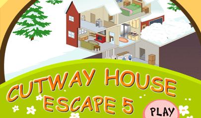 Gioca a Cutaway House Escape 5