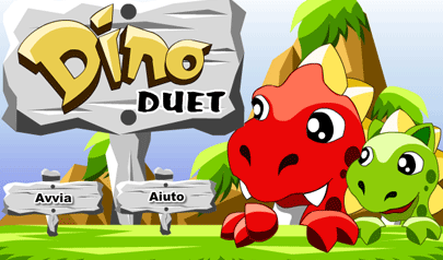 I Dinosauri - Dino Duet: platform, avventura scorrevole, cooperativi, dinosauri, preistoria