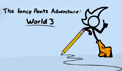 The Fancy Pants Adventure 3: fancy pants, avventura scorrevole, disegnati