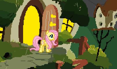 Gioca a Fluttershy s Bunny Rescue