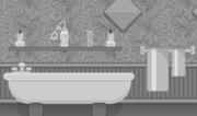 Grayscale Escape - The Bathroom