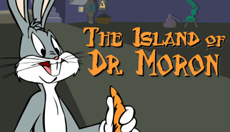 Bugs Bunny - The Island of Dr. Moron: cartoons, bugs bunny, looney tunes, animali, conigli