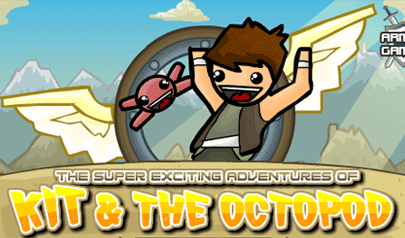 Kit and the Octopod: avventura scorrevole, platform