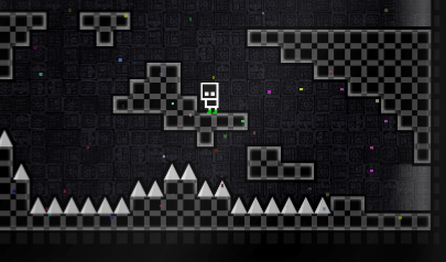 Kolm: platform, robot, pixel, labirinto, uscita