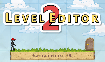 Level Editor 2: platform, stickman, uscita