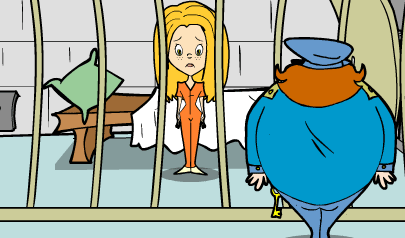 Lindsay Lohan Prison Escape: punta e clicca, prigione, vip