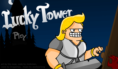 Lucky Tower: torre, castello, cavaliere, avventura scorrevole