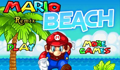 Gioca a Mario Beach Remix