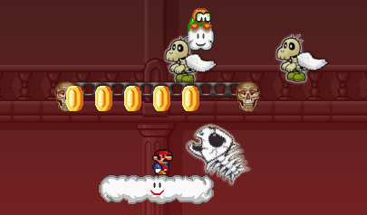 Mario Dark Dungeon: super mario, salita, piattaforme