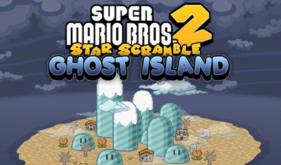 Mario Star Scramble 2 - Ghost Island: super mario, avventura scorrevole, arcade, console, halloween