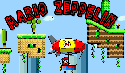 Mario Zeppelin: super mario, mongolfiere, bambini