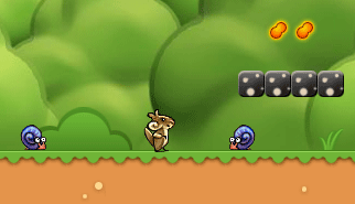 Lo Scoiattolo - Nom Nom Adventures: avventura scorrevole, animali, scoiattoli