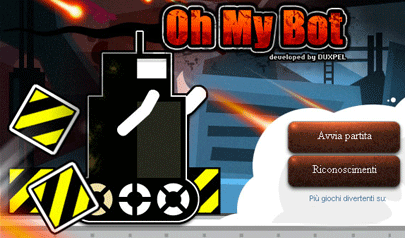 Oh My Bot: robot, platform, avventura scorrevole, gemme