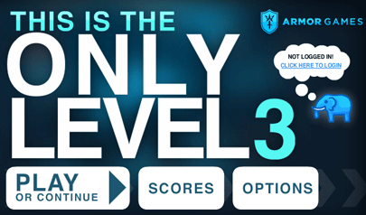 L'Elefantino - This Is The Only Level 3: platform, uscita, elefanti