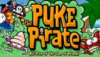Puke The Pirate: avventura scorrevole, pirati, monete