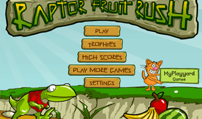 Il Lucertolone - Raptor Fruit Rush: platform, avventura scorrevole