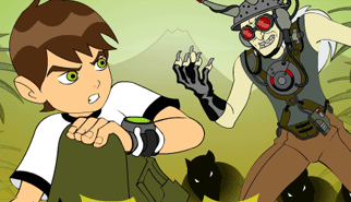 Ben 10 - Savage Pursuit: avventura scorrevole, ben10, cartoon network, cartoons