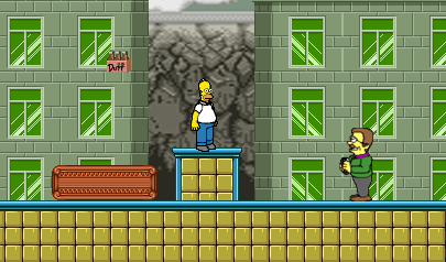 Simpsons Adventures: platform, simpson, cartoons