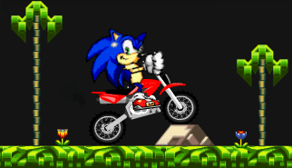 Sonic Moto: sonic, avventura scorrevole, moto, console