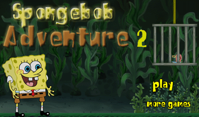 Spongebob Adventure 2: spongebob, cartoons, platform
