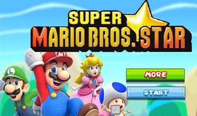 Gioca a Super Mario Bros Star