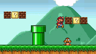 Super Flash Mario Bros: super mario, avventura scorrevole, nintendo