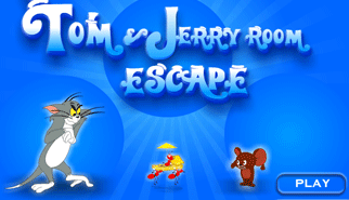 Tom & Jerry Room Escape: punta e clicca, fuga da una stanza, cartoons, tom&jerry