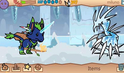 Vulpin Adventure: compattimento a turni, accudire