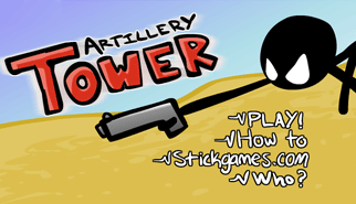 Artillery Tower: stickman, difesa, torre, sparatutto