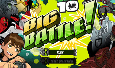 Ben 10 - Big Battle!: azione scorrevole, ben 10, cartoon network, cartoons