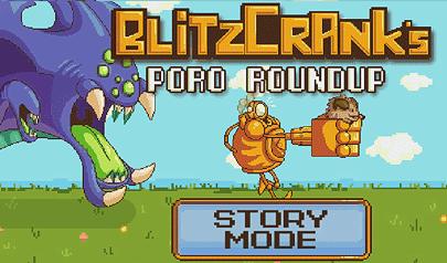 Gioca a Blitzcrank's Poro Roundup