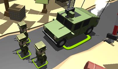 Gioca a Blocky Army