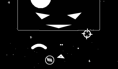 Boss Battle: arcade, space shooting, bianco e nero