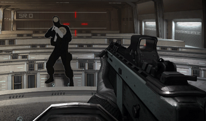 Bullseye Interstellar Marines: 3Dgame, sparatutto, bersaglio, unity, sagome