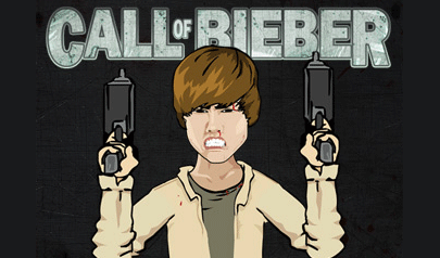 Call of Bieber: sparatutto, bieber