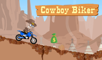 Cowboy Biker: moto, tragitto
