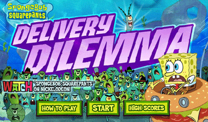 SpongeBob - Delivery Dilemma: spongebob, corse
