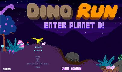 Gioca a Dino Run - Enter Planet D
