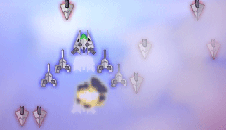 Dirgantara: space shooting, astronave, sparatutto