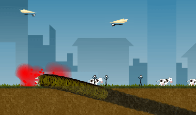 I Vermoni - Effing Worms: tremors, smash, stickman