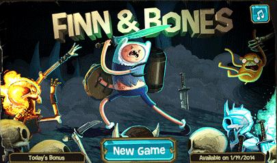 Adventure Time Finn And Bones Flashgames It
