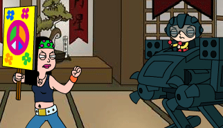 I Griffin contro American Dad: griffin, due giocatori, combattimento, serie televisive, cartoons