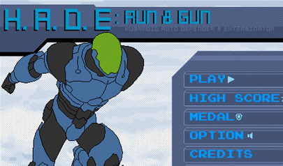 H.A.D.E. Run N Gun: azione scorrevole, sparatutto, robot