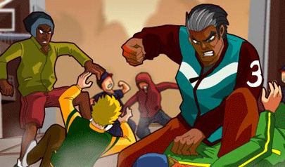 High School Wars: scuola, isometrici, combattimento
