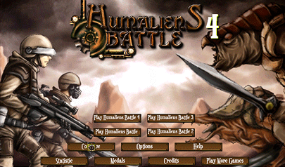 Humaliens Battle 4: difesa, battaglia, strategia, conquista