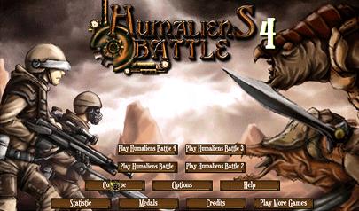 Gioca a Humaliens Battle 4