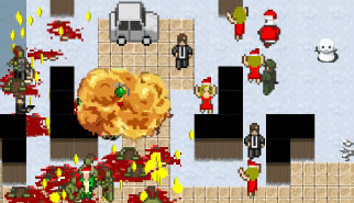 Infectonator! Christmas Edition: natale, reazione a catena, zombie